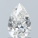 GIA 1.00 Carat Pear Natural Diamond