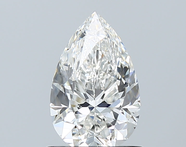 GIA 1.00 Carat Pear Natural Diamond