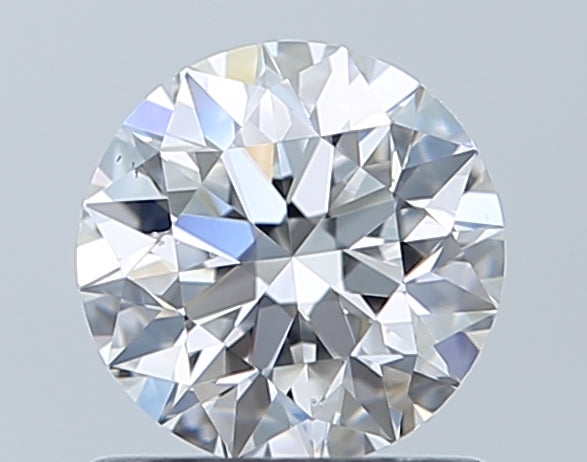 GIA 0.84 Carat Round Brilliant Natural Diamond 鑽石
