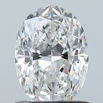 GIA 0.9 Carat Oval Natural Diamond 鑽石