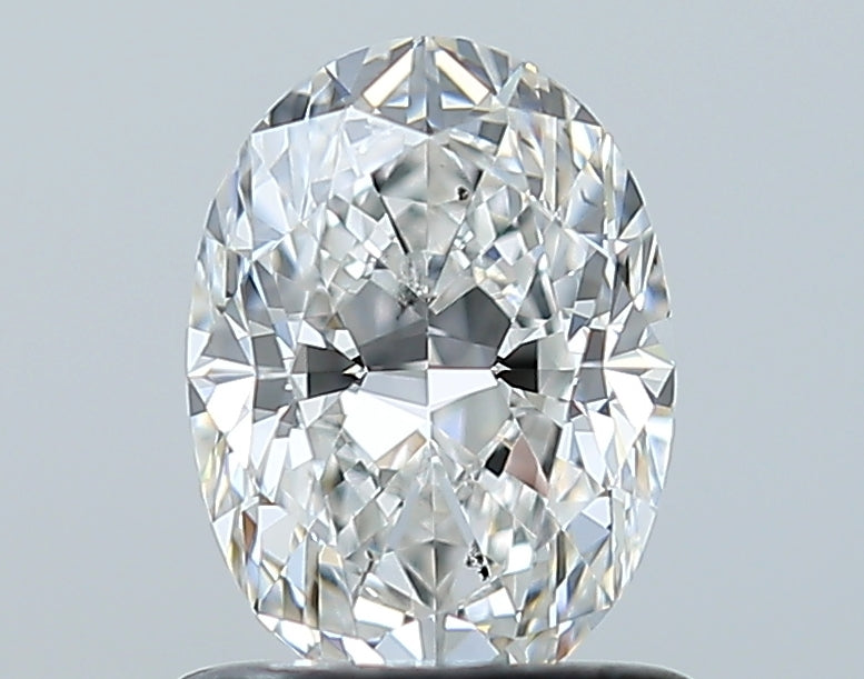 GIA 0.9 Carat Oval Natural Diamond 鑽石