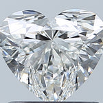 GIA 0.91 Carat Heart Natural Diamond