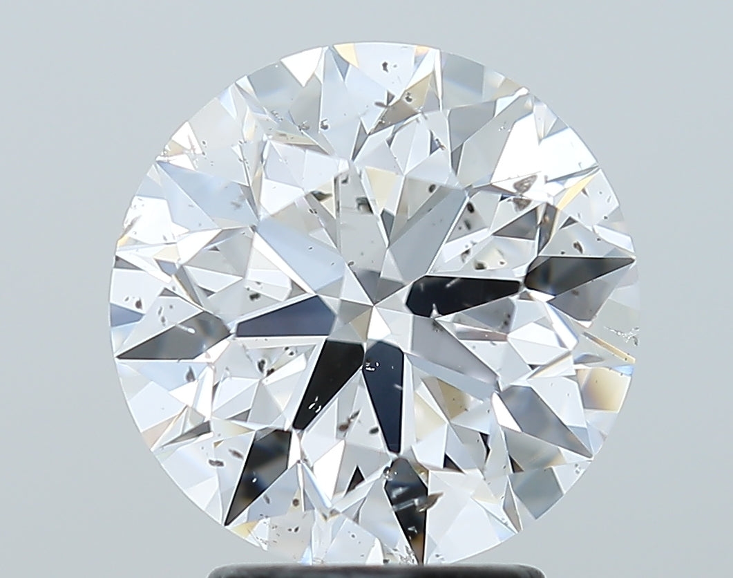 GIA 3.05 Carat Round Brilliant Natural Diamond 鑽石