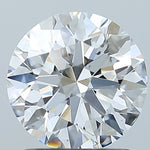 GIA 1.51 Carat Round Brilliant Natural Diamond 鑽石