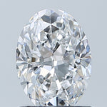 GIA 0.90 Carat Oval Natural Diamond