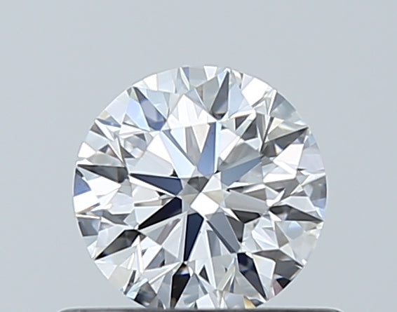 GIA 0.54 Carat Round Brilliant Natural Diamond 鑽石