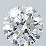 GIA 0.7 Carat Round Brilliant Natural Diamond 鑽石