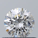 GIA 0.50 Carat Round Brilliant Natural Diamond