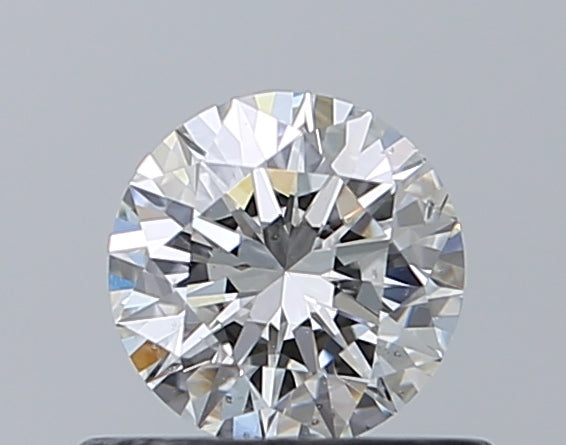 GIA 0.50 Carat Round Brilliant Natural Diamond