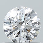 GIA 0.67 Carat Round Brilliant Natural Diamond 鑽石