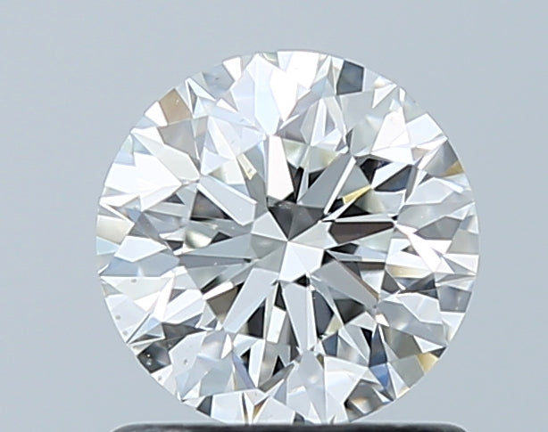 GIA 0.90 Carat Round Brilliant Natural Diamond