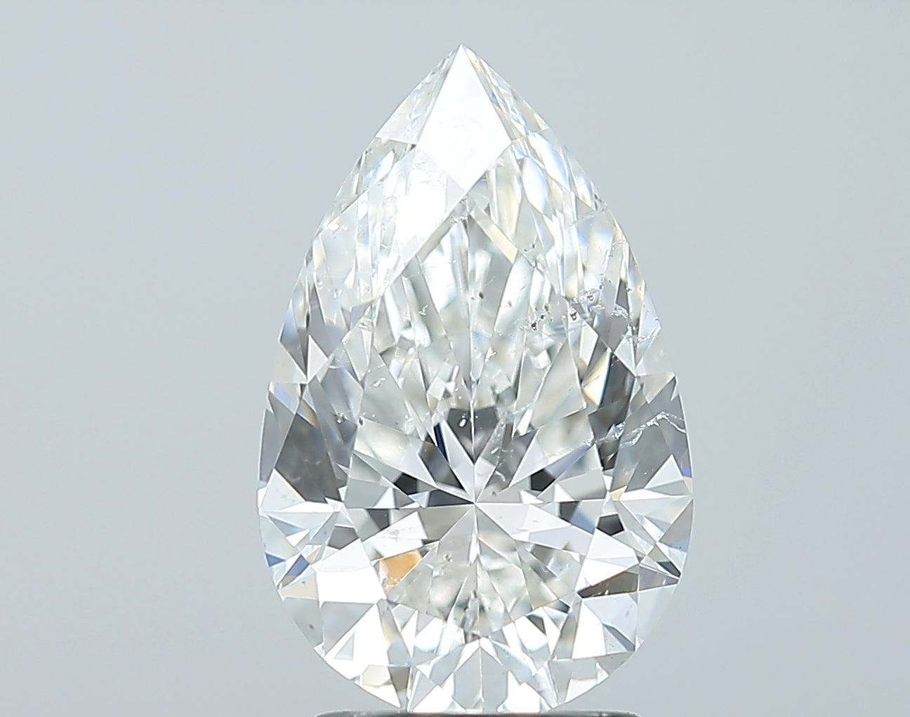 GIA 2.51 Carat Pear Natural Diamond 鑽石