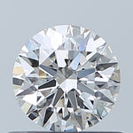 GIA 0.50 Carat Round Brilliant Natural Diamond