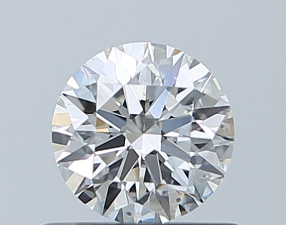 GIA 0.50 Carat Round Brilliant Natural Diamond