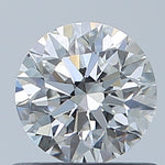 GIA 0.61 Carat Round Brilliant Natural Diamond 鑽石