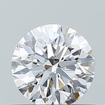 GIA 0.51 Carat Round Brilliant Natural Diamond 鑽石