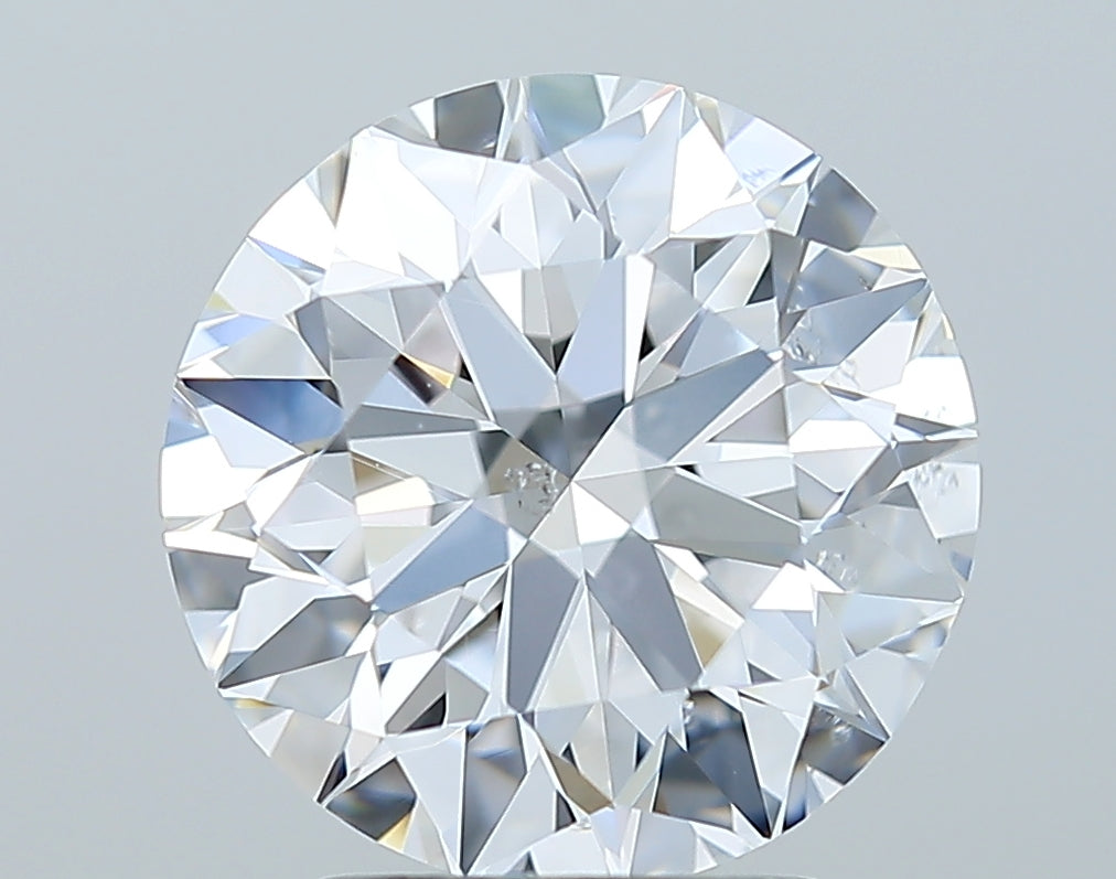 GIA 2.74 Carat Round Brilliant Natural Diamond 鑽石
