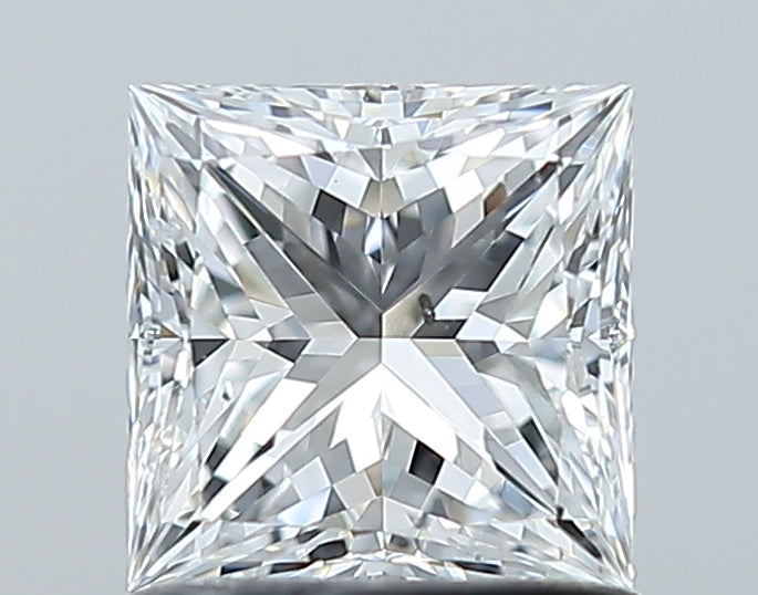 GIA 1 Carat Princess Cut Natural Diamond 鑽石