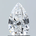 GIA 1.00 Carat Pear Natural Diamond