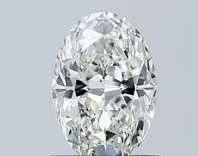 GIA 0.90 Carat Oval Natural Diamond