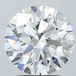 GIA 2.66 Carat Round Brilliant Natural Diamond 鑽石
