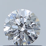 GIA 0.5 Carat Round Brilliant Natural Diamond 鑽石