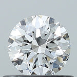 GIA 0.5 Carat Round Brilliant Natural Diamond 鑽石