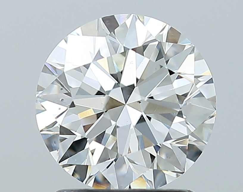 GIA 1.58 Carat Round Brilliant Natural Diamond 鑽石