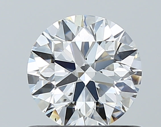 GIA 0.74 Carat Round Brilliant Natural Diamond 鑽石