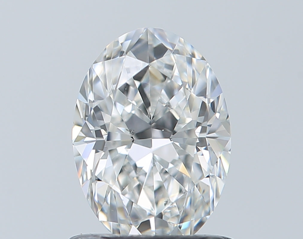 GIA 0.9 Carat Oval Natural Diamond 鑽石