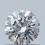 GIA 0.6 Carat Round Brilliant Natural Diamond 鑽石