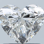 GIA 0.90 Carat Heart Natural Diamond