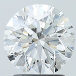 GIA 2 Carat Round Brilliant Natural Diamond 鑽石