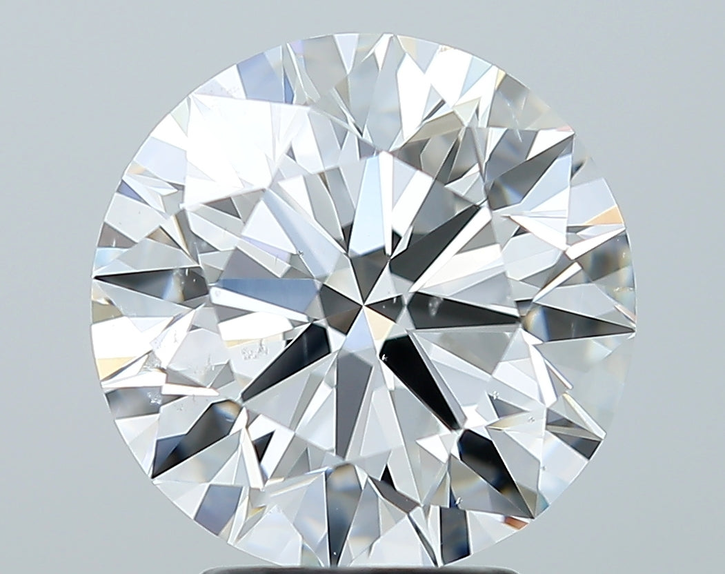 GIA 3.51 Carat Round Brilliant Natural Diamond 鑽石