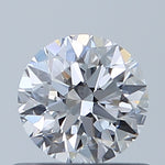 GIA 0.57 Carat Round Brilliant Natural Diamond 鑽石