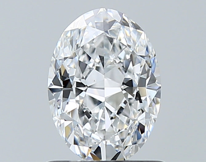 GIA 0.9 Carat Oval Natural Diamond 鑽石