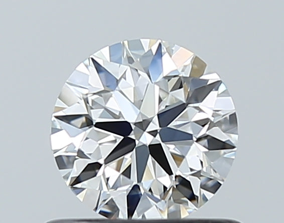 GIA 0.58 Carat Round Brilliant Natural Diamond 鑽石
