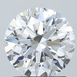 GIA 1.51 Carat Round Brilliant Natural Diamond 鑽石