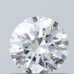 GIA 0.51 Carat Round Brilliant Natural Diamond 鑽石