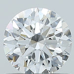 GIA 0.7 Carat Round Brilliant Natural Diamond 鑽石