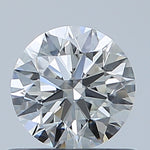 GIA 0.58 Carat Round Brilliant Natural Diamond 鑽石