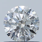 GIA 0.6 Carat Round Brilliant Natural Diamond 鑽石