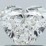 GIA 1 Carat Heart Natural Diamond 鑽石