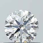 GIA 0.51 Carat Round Brilliant Natural Diamond 鑽石
