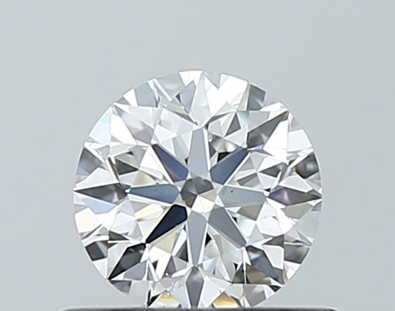GIA 0.51 Carat Round Brilliant Natural Diamond 鑽石
