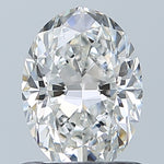 GIA 0.90 Carat Oval Natural Diamond