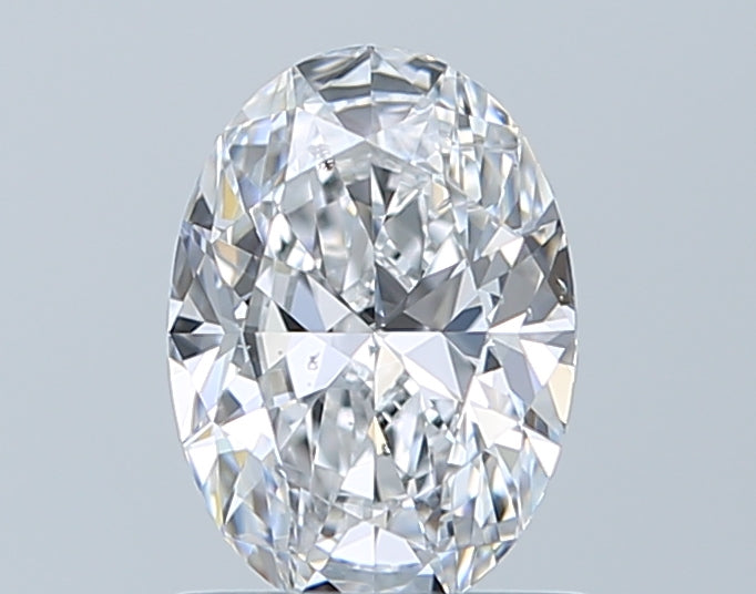 GIA 0.80 Carat Oval Natural Diamond