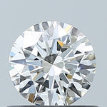 GIA 0.52 Carat Round Brilliant Natural Diamond