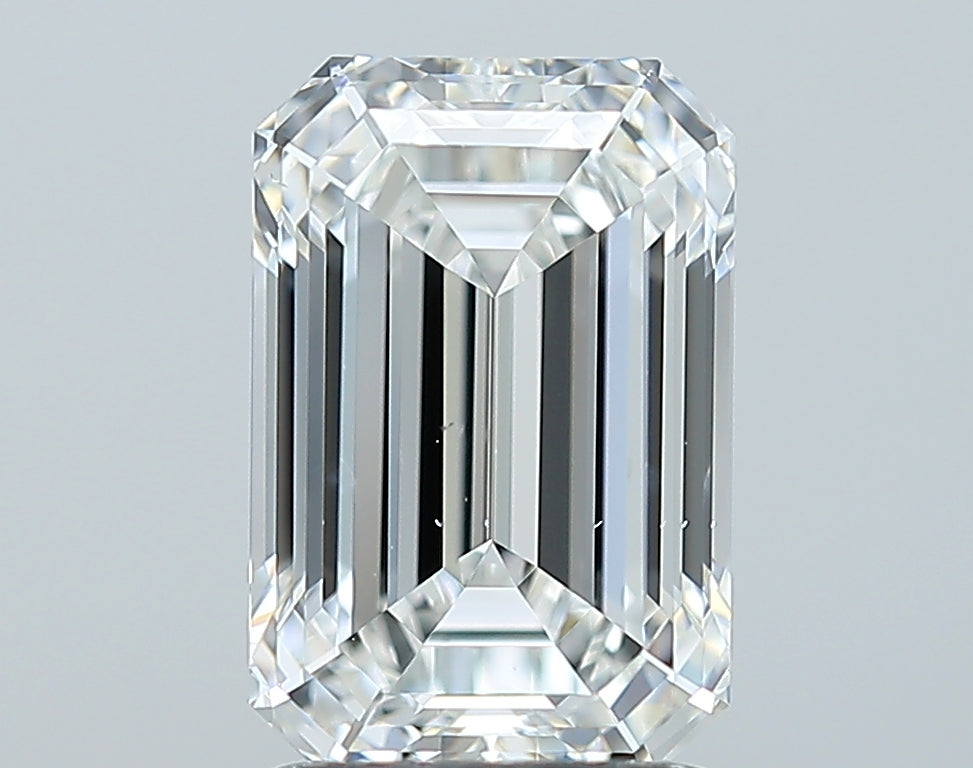 GIA 2.03 Carat Emerald Natural Diamond 鑽石