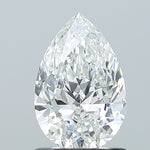 GIA 1 Carat Pear Natural Diamond 鑽石